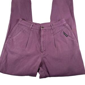 Rocky Mountain purple vintage 90s western jeans high rise‎ bareback punchy retro